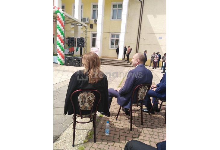 Десислава Радева и Румен Радев в Първомай Десислава Радева и Румен Радев в Първомай